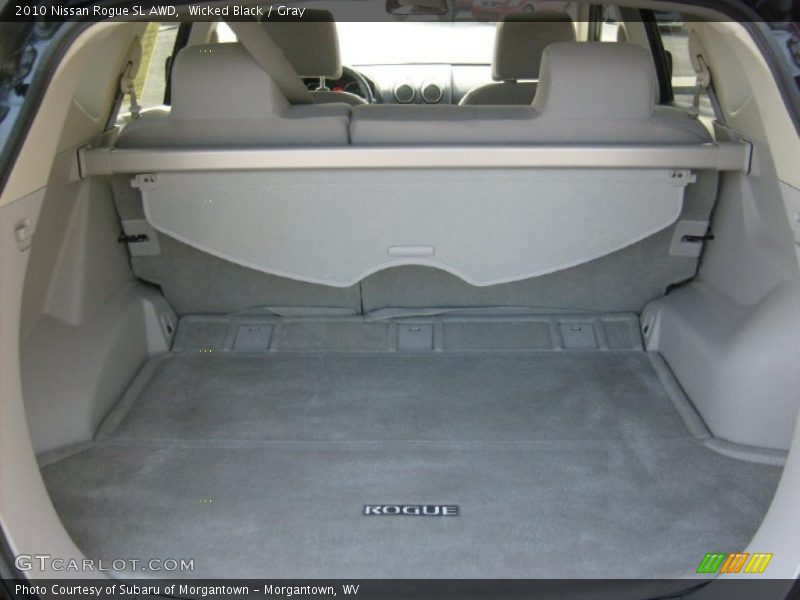 Wicked Black / Gray 2010 Nissan Rogue SL AWD