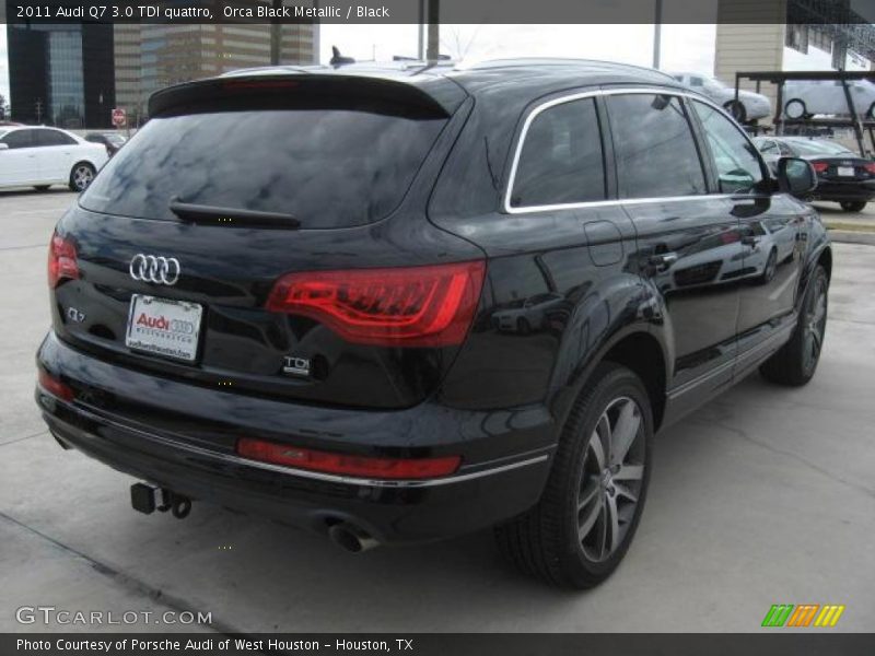 Orca Black Metallic / Black 2011 Audi Q7 3.0 TDI quattro