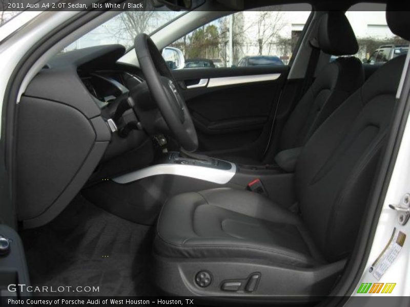 Ibis White / Black 2011 Audi A4 2.0T Sedan