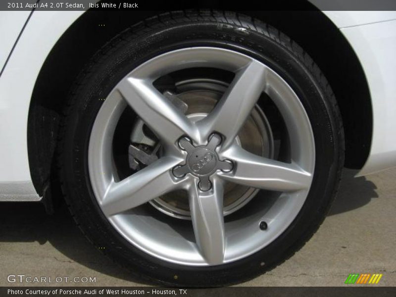 Ibis White / Black 2011 Audi A4 2.0T Sedan