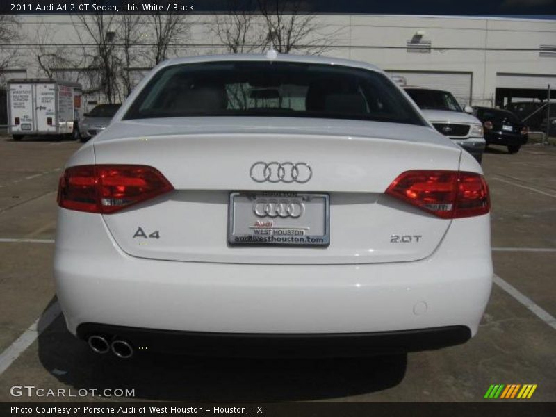 Ibis White / Black 2011 Audi A4 2.0T Sedan
