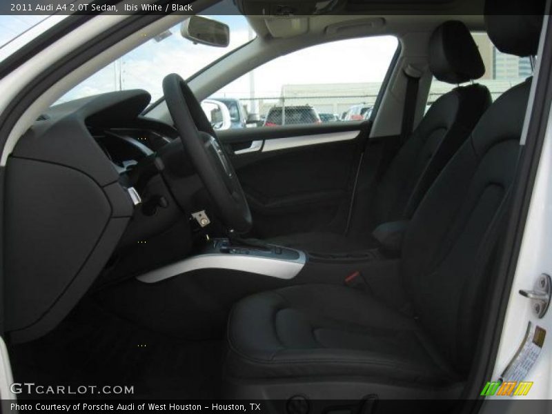 Ibis White / Black 2011 Audi A4 2.0T Sedan