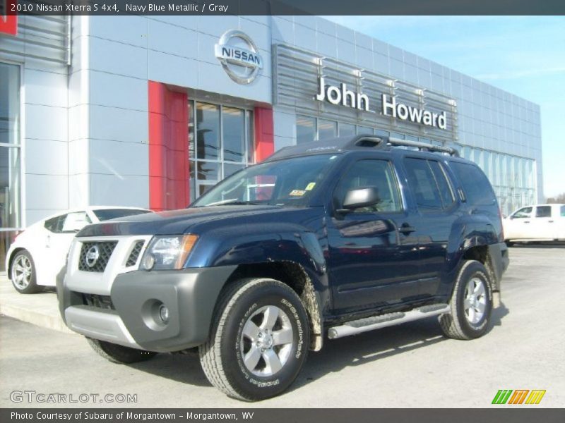 Navy Blue Metallic / Gray 2010 Nissan Xterra S 4x4