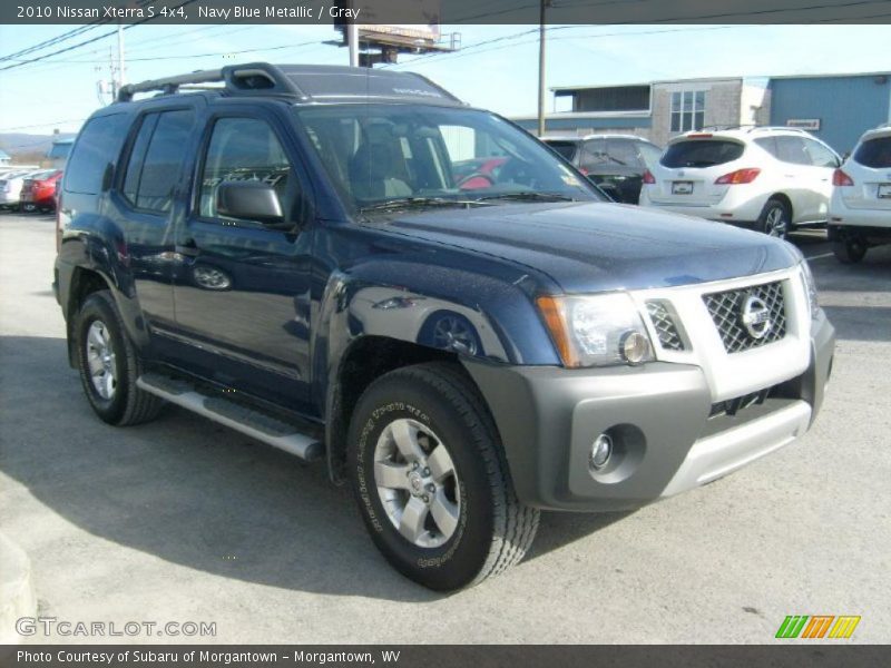 Navy Blue Metallic / Gray 2010 Nissan Xterra S 4x4