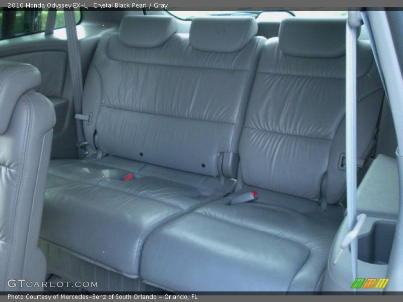 Crystal Black Pearl / Gray 2010 Honda Odyssey EX-L
