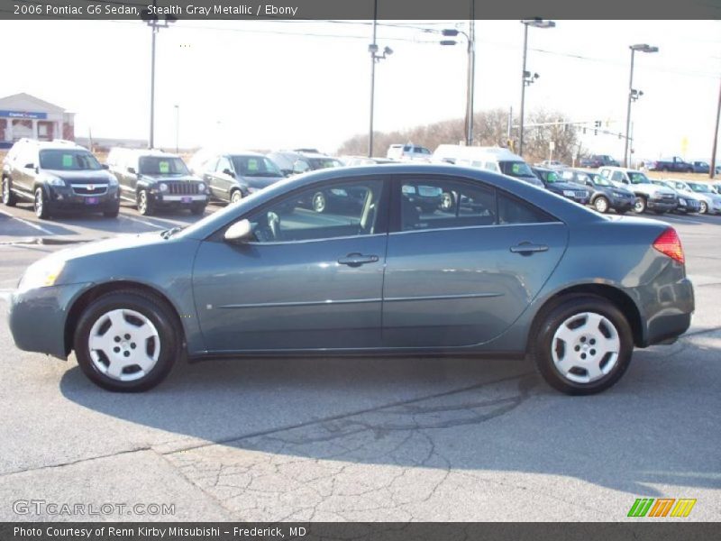 Stealth Gray Metallic / Ebony 2006 Pontiac G6 Sedan