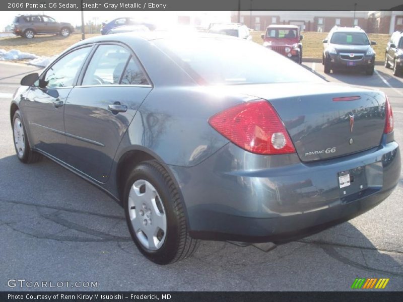Stealth Gray Metallic / Ebony 2006 Pontiac G6 Sedan