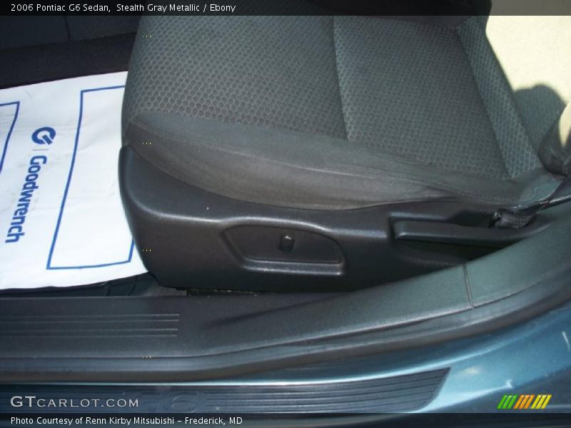 Stealth Gray Metallic / Ebony 2006 Pontiac G6 Sedan
