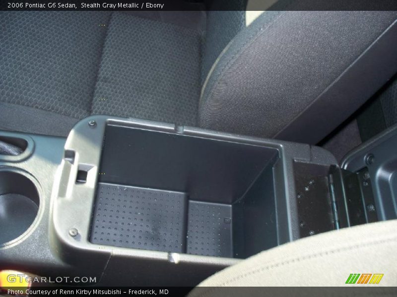 Stealth Gray Metallic / Ebony 2006 Pontiac G6 Sedan