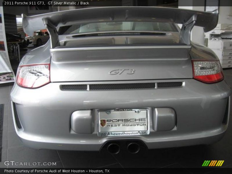 GT Silver Metallic / Black 2011 Porsche 911 GT3