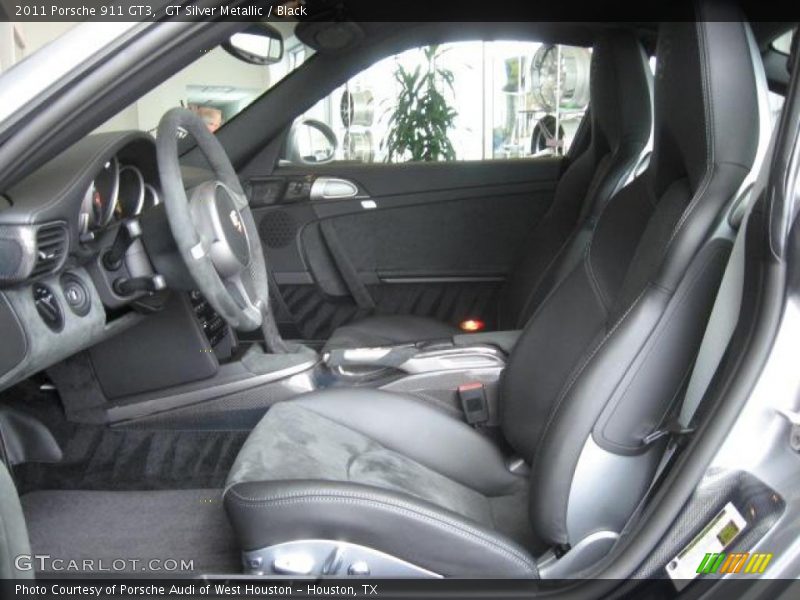  2011 911 GT3 Black Interior