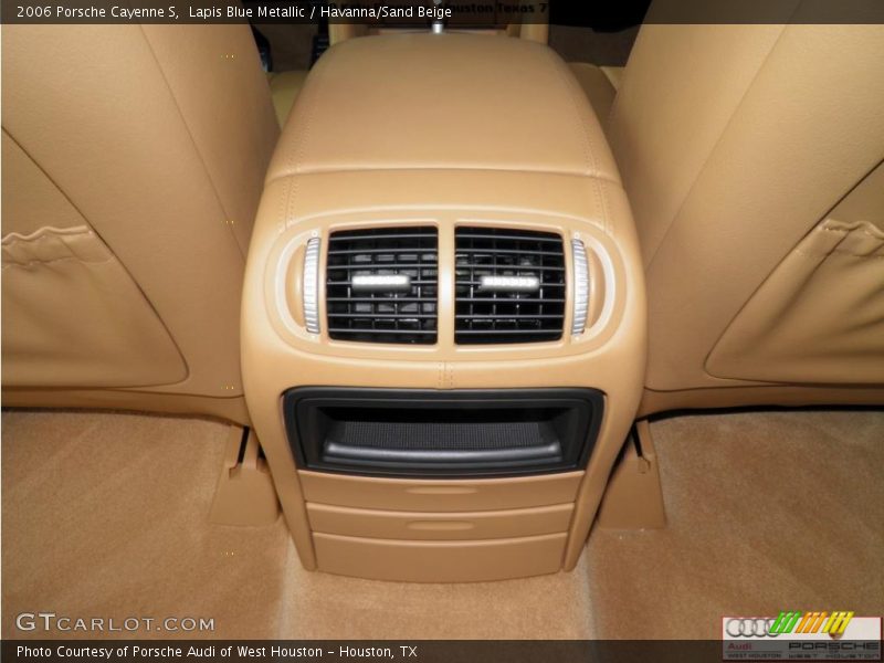 Lapis Blue Metallic / Havanna/Sand Beige 2006 Porsche Cayenne S