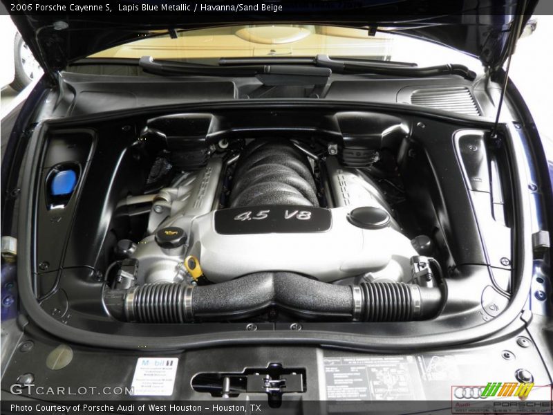 Lapis Blue Metallic / Havanna/Sand Beige 2006 Porsche Cayenne S