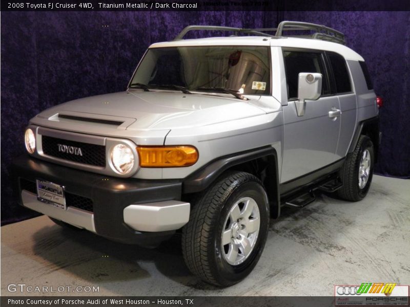 Titanium Metallic / Dark Charcoal 2008 Toyota FJ Cruiser 4WD