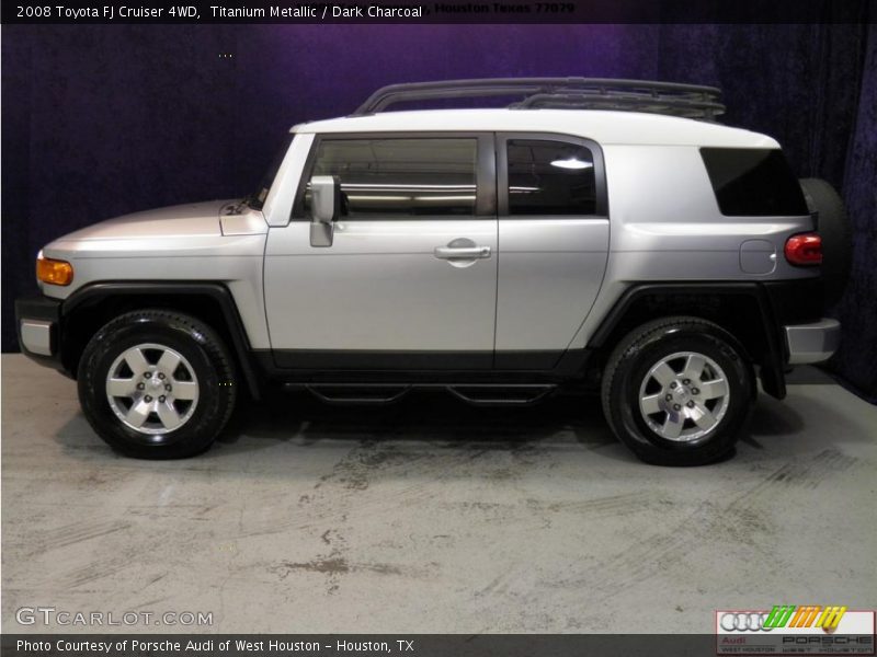 Titanium Metallic / Dark Charcoal 2008 Toyota FJ Cruiser 4WD