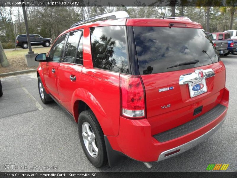 Chili Pepper Red / Gray 2007 Saturn VUE