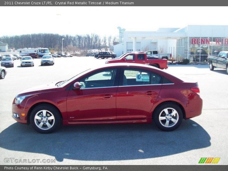  2011 Cruze LT/RS Crystal Red Metallic Tintcoat