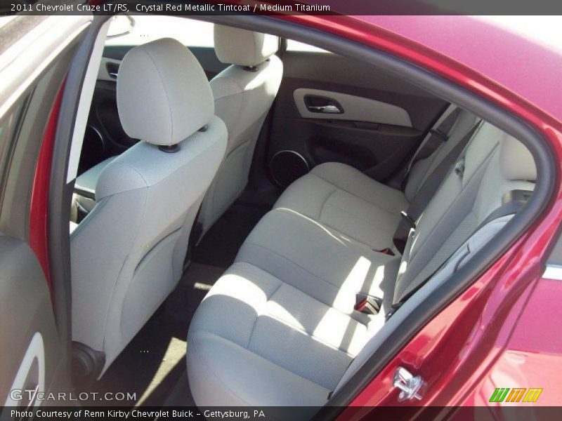 Crystal Red Metallic Tintcoat / Medium Titanium 2011 Chevrolet Cruze LT/RS