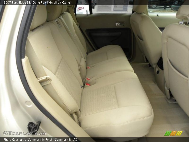Dune Pearl Metallic / Camel 2007 Ford Edge SE