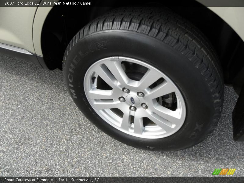 Dune Pearl Metallic / Camel 2007 Ford Edge SE