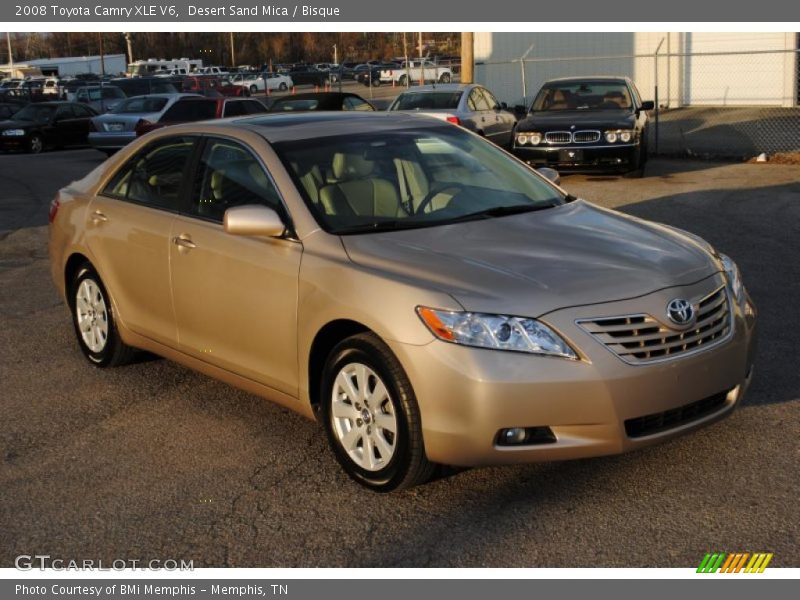 Desert Sand Mica / Bisque 2008 Toyota Camry XLE V6