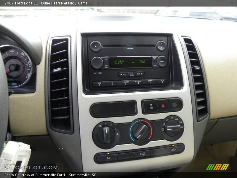 Dune Pearl Metallic / Camel 2007 Ford Edge SE