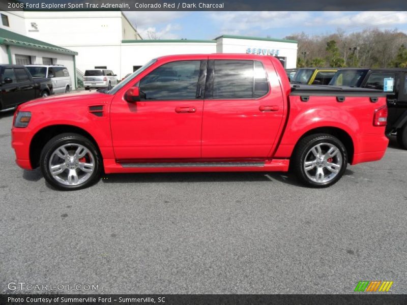  2008 Explorer Sport Trac Adrenalin Colorado Red