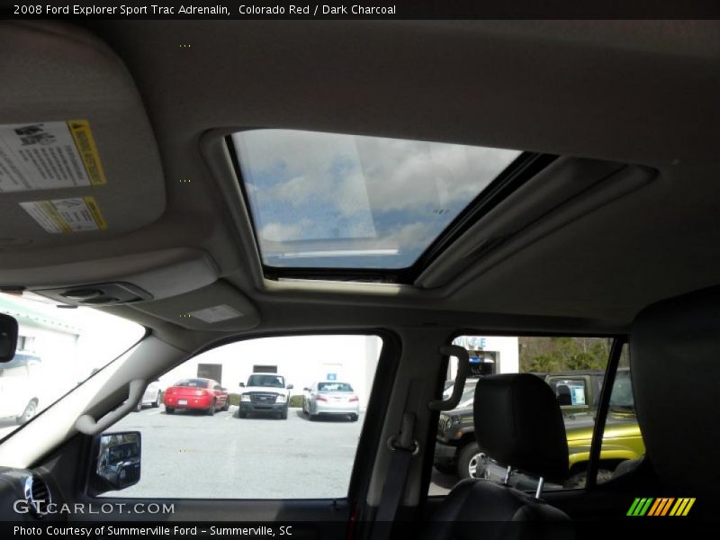 Colorado Red / Dark Charcoal 2008 Ford Explorer Sport Trac Adrenalin