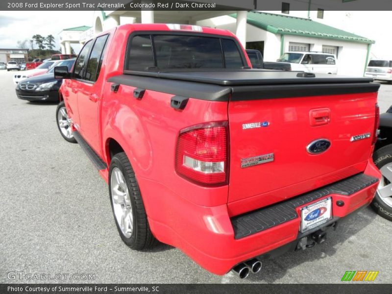  2008 Explorer Sport Trac Adrenalin Colorado Red