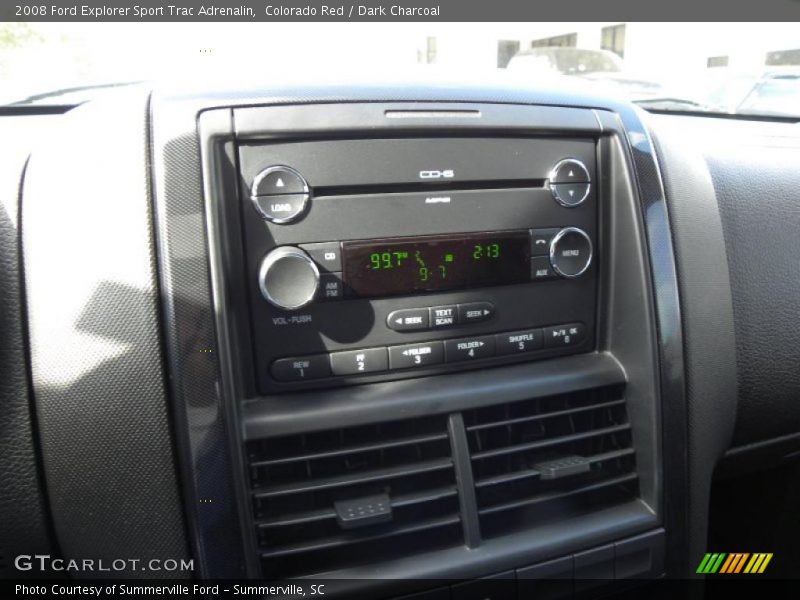 Controls of 2008 Explorer Sport Trac Adrenalin