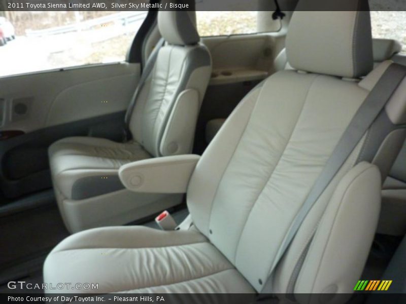  2011 Sienna Limited AWD Bisque Interior