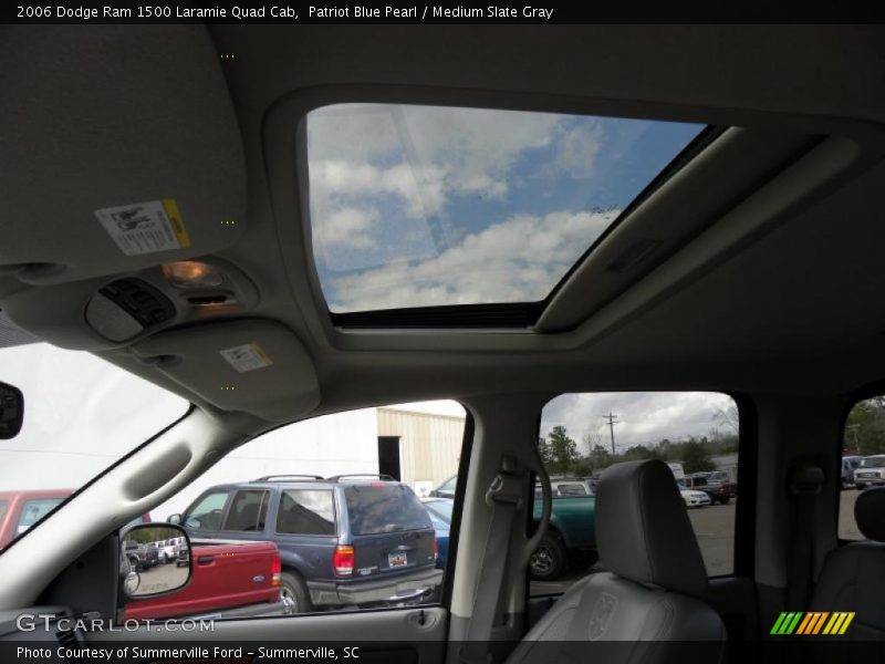 Patriot Blue Pearl / Medium Slate Gray 2006 Dodge Ram 1500 Laramie Quad Cab