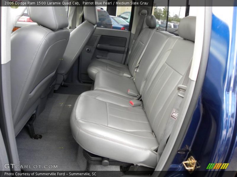 Patriot Blue Pearl / Medium Slate Gray 2006 Dodge Ram 1500 Laramie Quad Cab