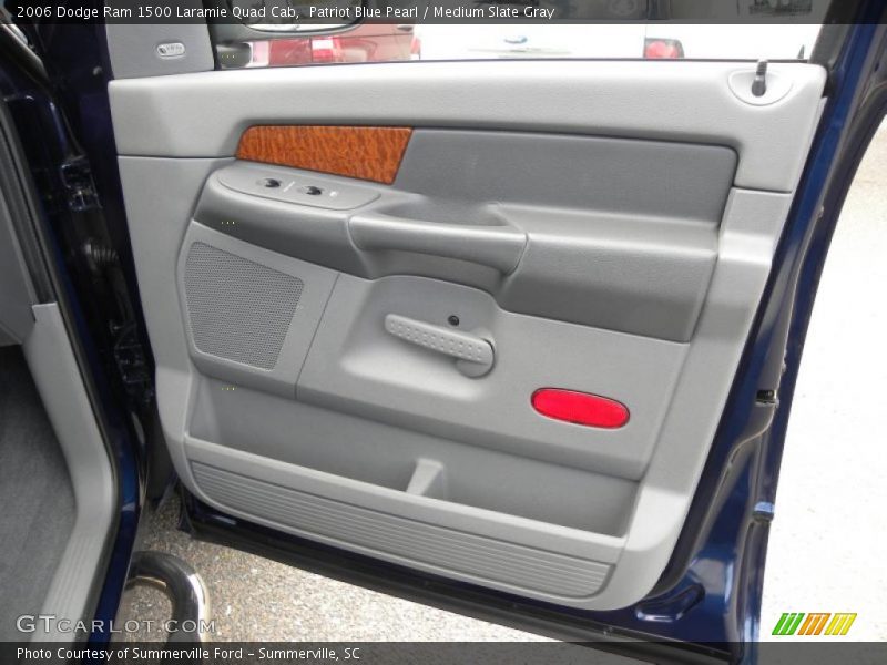 Patriot Blue Pearl / Medium Slate Gray 2006 Dodge Ram 1500 Laramie Quad Cab