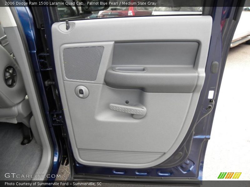 Patriot Blue Pearl / Medium Slate Gray 2006 Dodge Ram 1500 Laramie Quad Cab