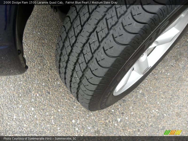 Patriot Blue Pearl / Medium Slate Gray 2006 Dodge Ram 1500 Laramie Quad Cab