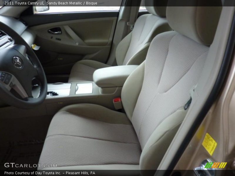 Sandy Beach Metallic / Bisque 2011 Toyota Camry LE