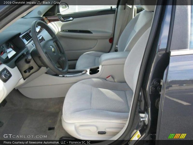 Black / Gray 2009 Chevrolet Impala LT