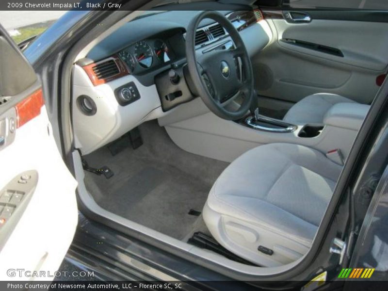 Black / Gray 2009 Chevrolet Impala LT