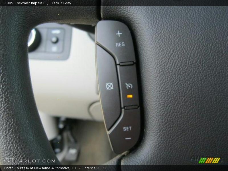 Black / Gray 2009 Chevrolet Impala LT