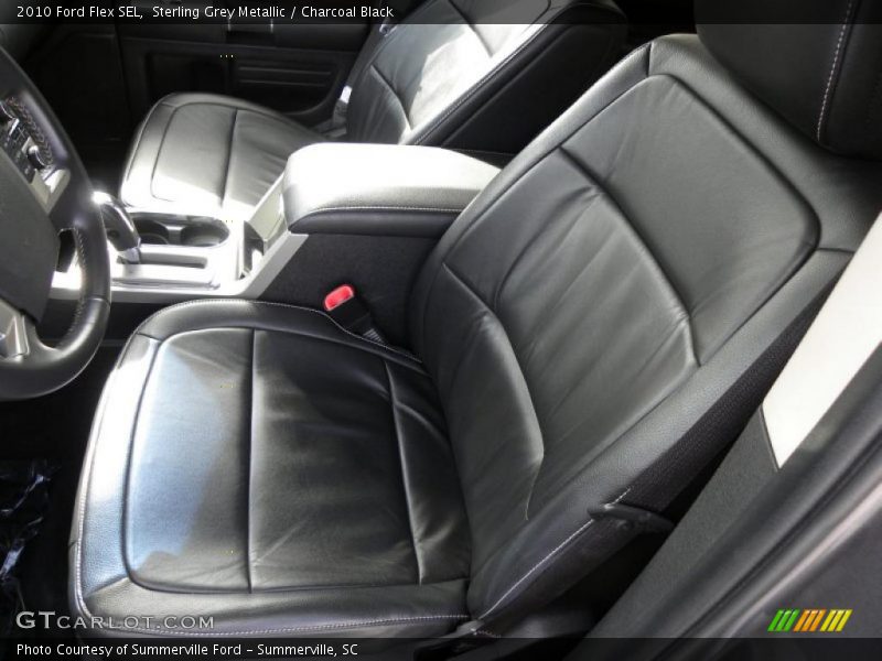  2010 Flex SEL Charcoal Black Interior