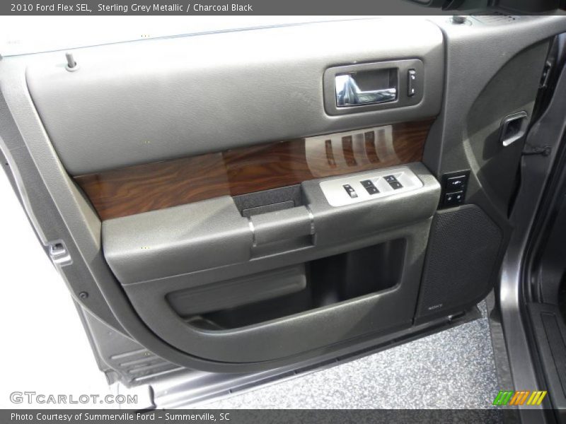 Sterling Grey Metallic / Charcoal Black 2010 Ford Flex SEL