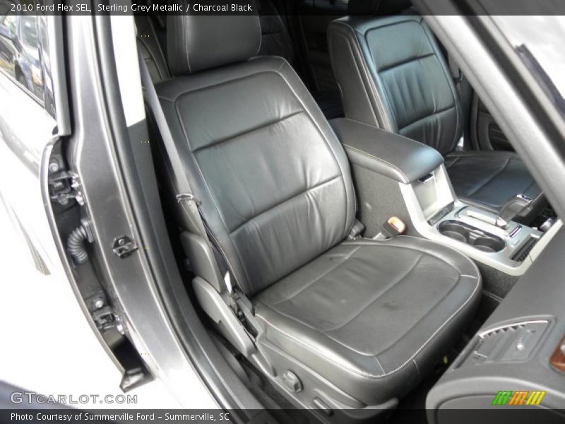 Sterling Grey Metallic / Charcoal Black 2010 Ford Flex SEL