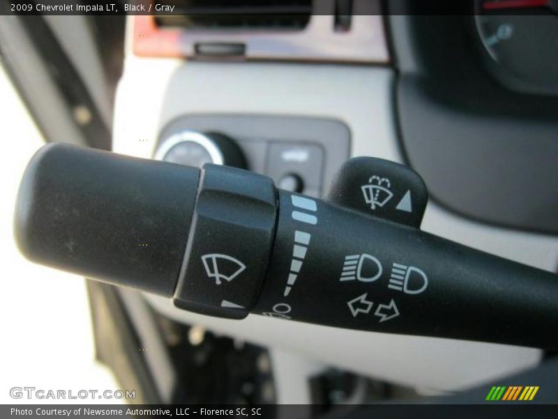 Black / Gray 2009 Chevrolet Impala LT