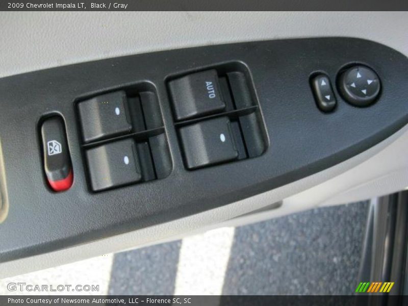 Black / Gray 2009 Chevrolet Impala LT