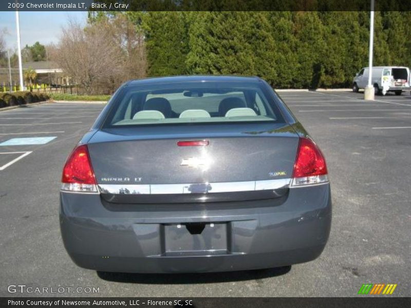 Black / Gray 2009 Chevrolet Impala LT
