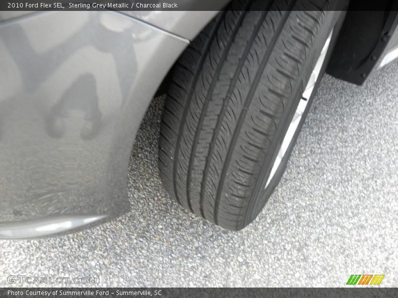 Sterling Grey Metallic / Charcoal Black 2010 Ford Flex SEL
