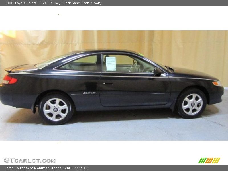 Black Sand Pearl / Ivory 2000 Toyota Solara SE V6 Coupe