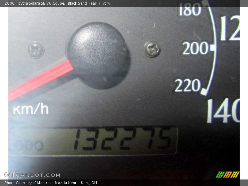 Black Sand Pearl / Ivory 2000 Toyota Solara SE V6 Coupe