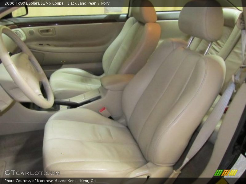 Black Sand Pearl / Ivory 2000 Toyota Solara SE V6 Coupe